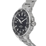 Oris Aquis Date Black Dial Silver Steel Strap Watch for Men - 0173377304134-0782405PEB Buy Now By Oris