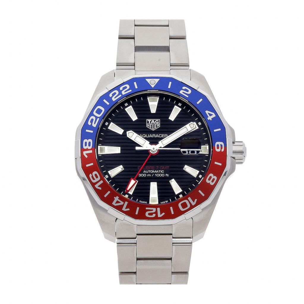 Tag Heuer Aquaracer Pepsi Black Dial Watch for Men - WAY201F.BA0927 Buy Now By Tag Heuer