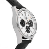 Tag Heuer Carrera Chronograph 60th Anniversary Silver Dial Black Leather Strap Watch for Men - CBK221H.FC8317 Buy Now By Tag Heuer