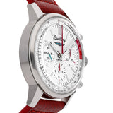 Breitling Top Time B01 Ford Thunderbird White Dial Red Leather Strap Watch for Men - AB01766A1A1X1 Buy Now By Breitling