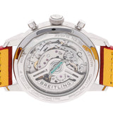 Breitling Top Time B01 Ford Thunderbird White Dial Red Leather Strap Watch for Men - AB01766A1A1X1 Buy Now By Breitling