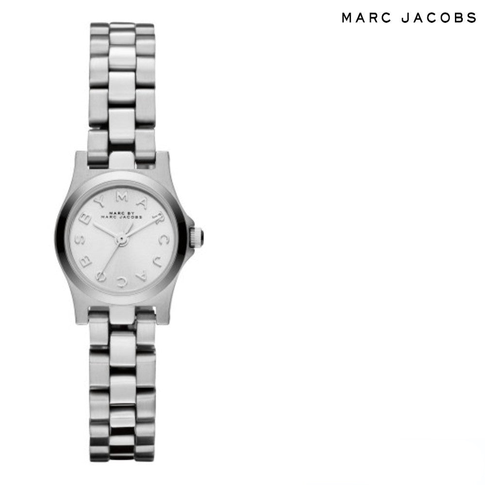 Marc Jacobs Henry Dinky Silver Dial Silver Steel Strap Watch for Women - MBM3198 Buy Now By Marc Jacobs