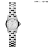 Marc Jacobs Henry Dinky Silver Dial Silver Steel Strap Watch for Women - MBM3198 Buy Now By Marc Jacobs