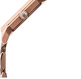 Emporio Armani Giola White Mother of Pearl Dial Rose Gold Steel Strap Watch For Women - AR11147 Buy Now By Emporio Armani