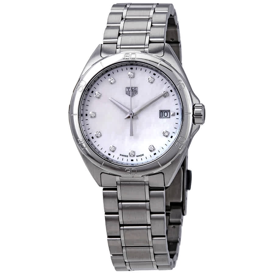 Tag Heuer Formula 1 Diamonds Mother of Pearl White Dial Watch for Women - WBJ1319.BA0666 Buy Now By Tag Heuer