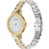 Emporio Armani Mia Quartz Mother of Pearl Dial Two Tone Steel Strap Watch For Women - AR11524 Buy Now By Emporio Armani