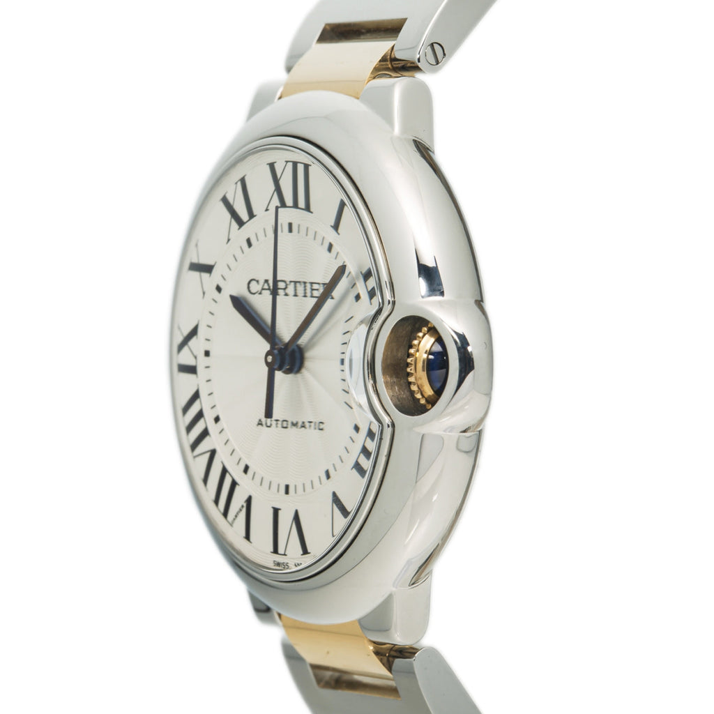Cartier Ballon Bleu de Cartier Silver Dial Two Tone Steel Strap Watch for Women - W2BB0030 Buy Now By Cartier
