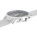 Tommy Hilfiger Chronograph Black Dial Silver Mesh Bracelet Watch for Men - 1791292 Buy Now By Tommy Hilfiger