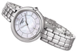 Tissot T Lady Flamingo Mother of Pearl White Dial Silver Steel Strap Watch For Women - T094.210.11.111.00 Buy Now By Tissot