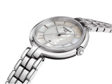 Tissot T Lady Flamingo Diamonds White Dial Silver Steel Strap Watch For Women - T094.210.11.116.01 Buy Now By Tissot