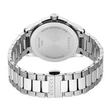 Gucci G Timeless Grey Dial Silver Steel Strap Watch For Men - YA126441 Buy Now By Gucci