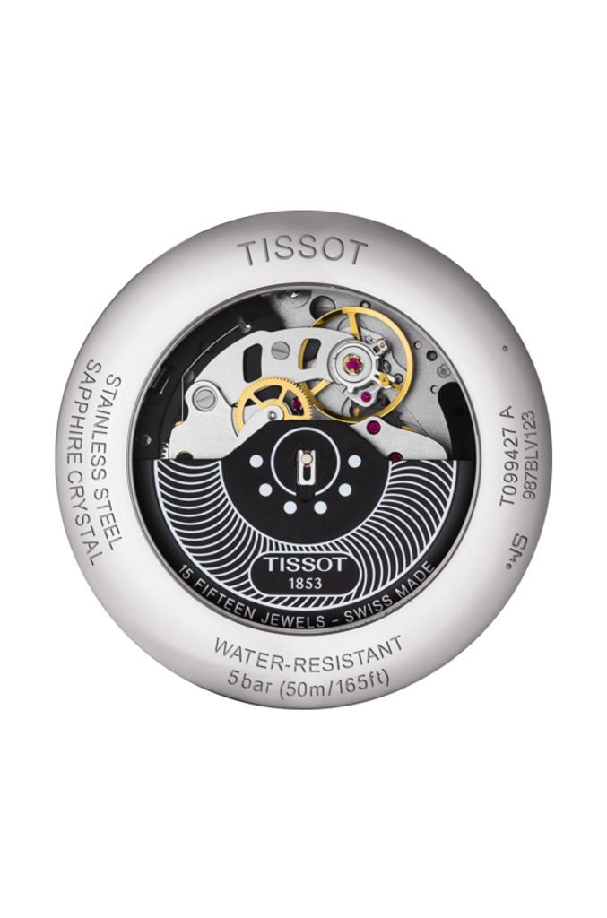 Tissot Chemin des Tourelles Automatic Chronograph White Dial Silver Steel Strap Watch for Men - T099.427.11.038.00 Buy Now By Tissot