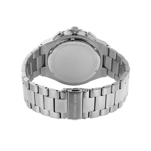 Michael Kors Lennox Chronograph Blue Dial Silver Steel Strap Watch For Men - MK8938 Buy Now By Michael Kors
