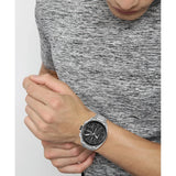 Hugo Boss Volane Black Dial Silver Steel Strap Watch for Men - 1513949 Buy Now By Hugo Boss