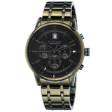 Tommy Hilfiger Quartz Black Dial Black Steel Strap Watch for Men - 1791634 Buy Now By Tommy Hilfiger