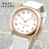 Marc Jacobs Mandy White Dial White Leather Strap Watch for Women - MJ8678 Buy Now By Marc Jacobs