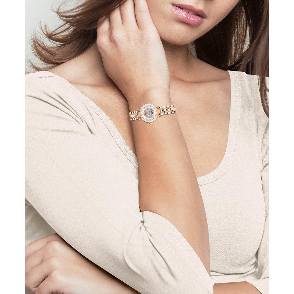 Coach Park Silver Dial Rose Gold Steel Strap Watch for Women - 14503736 Buy Now By Coach