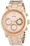 Guess Sunrise Quartz Rose Gold Dial Rose Gold Steel Strap Watch For Women - W0330L2 Buy Now By Guess