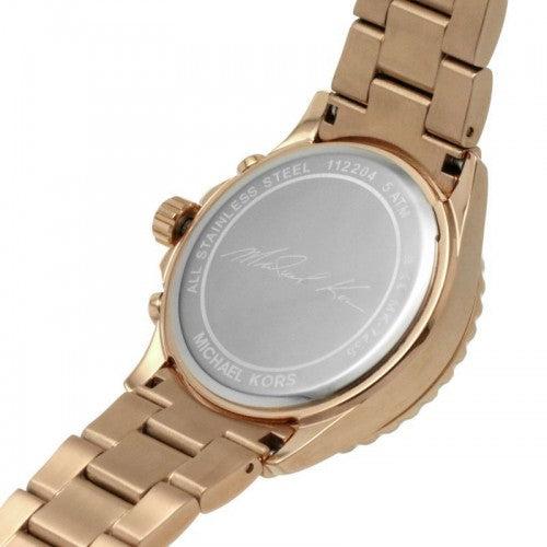 Michael Kors Everest Chronograph Crystals Rose Gold Dial Rose Gold Steel Strap Watch For Women - MK7235 Buy Now By Michael Kors