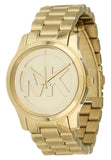 Michael Kors Runway Gold Dial Gold Steel Strap Watch for Women - MK5786 Buy Now By Michael Kors