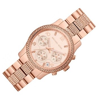 Michael Kors Runway Gold Dial Gold Steel Strap Watch for Women - MK5827 Buy Now By Michael Kors