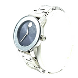 Movado Bold Blue Dial Silver Steel Strap Watch for Women - 3600396 Buy Now By Movado