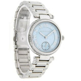 Michael Kors Skylar Quartz Blue Dial Silver Steel Strap Watch For Women - MK5988 Buy Now By Michael Kors