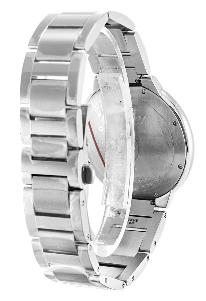 Cartier Ballon Bleu de Cartier Black Dial Silver Steel Strap Watch for Men - W6920042 Buy Now By Cartier
