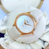Tissot T Lady Bella Ora Mother of Pearl Dial Cream Leather Strap Watch for Women - T103.310.36.111.00 Buy Now By Tissot