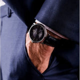 Tissot Carson Premium Powermatic 80 Black Dial Black Leather Strap Watch For Men - T122.407.16.051.00 Buy Now By Tissot