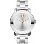 Movado Bold Silver Dial Silver Steel Strap Watch For Women - 3600084 Buy Now By Movado