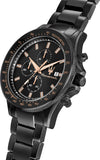 Maserati SFIDA Chronograph Black Dial Black Steel Strap Watch For Men - R8873640011 Buy Now By Maserati
