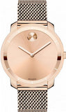 Movado Bold Rose Gold Dial Rose Gold Mesh Bracelet Watch For Women - 3600243 Buy Now By Movado