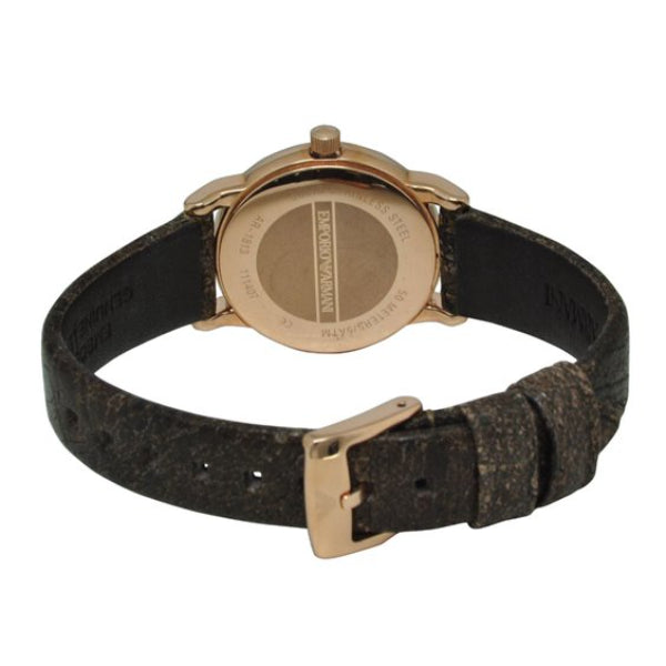 Emporio Armani Classic Analog Grey Dial Brown Leather Strap Watch For Men - AR1813 Buy Now By Emporio Armani