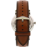 Fossil Neutra Automatic Luggage Skeleton Blue Dial Brown Leather Strap Watch for Men - ME3160 Buy Now By Fossil