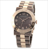 Marc Jacobs Amy Grey Dial Two Tone Steel Strap Watch for Women - MBM3195 Buy Now By Marc Jacobs