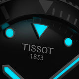 Tissot Seastar 1000 Black Dial Black Rubber Strap Watch For Men - T120.410.27.051.00 Buy Now By Tissot