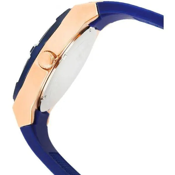 Guess Jet Setter Analog Quartz Blue Dial Blue Rubber Strap Watch For Women - W0571L1 Buy Now By Guess