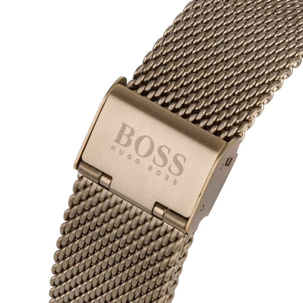 Hugo Boss Spirit Blue Dial Grey Mesh Bracelet Watch for Men - 1513693 Buy Now By Hugo Boss