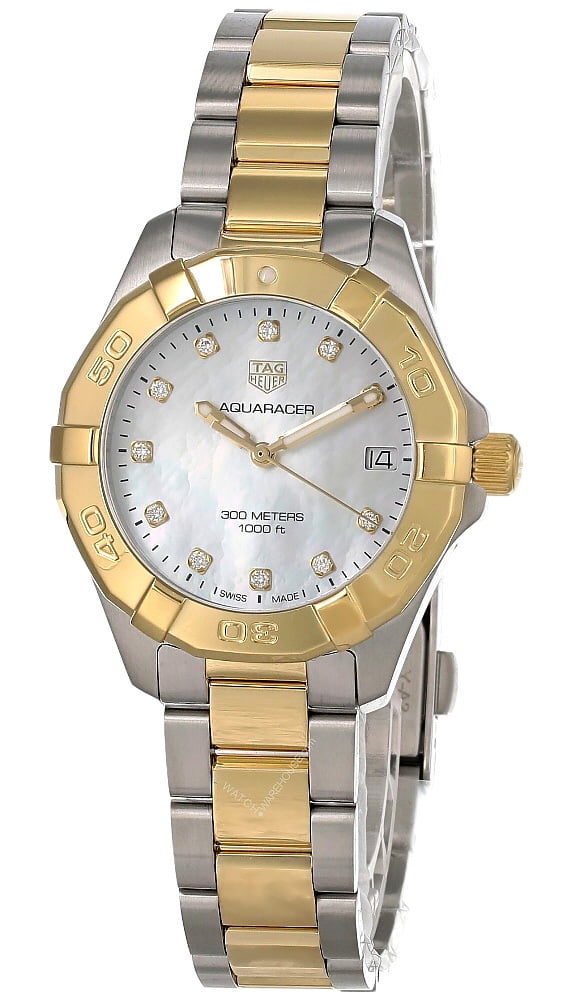 Tag Heuer Aquaracer White Mother of Pearl Dial Watch for Women - WBD1322.BB0320 Buy Now By Tag Heuer