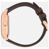 Emporio Armani Meccanico White Skeleton Dial Brown Leather Strap Watch For Men - AR60005 Buy Now By Emporio Armani