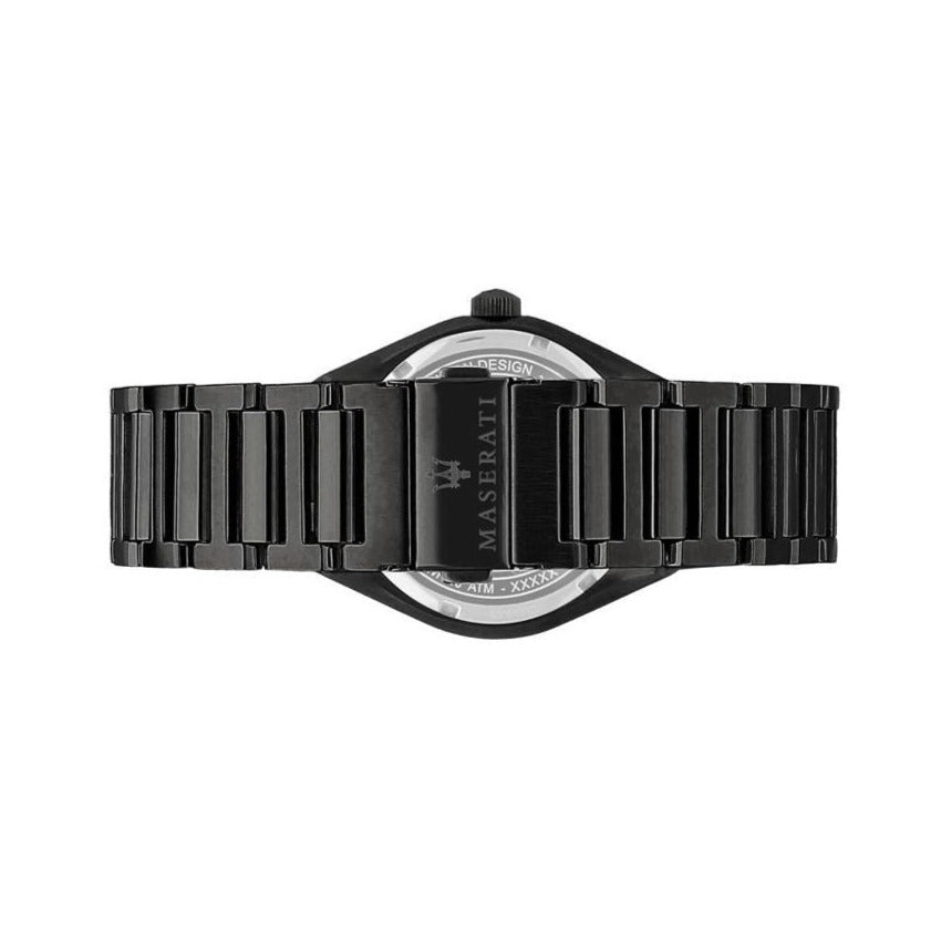 Maserati Triconic Analog Black Dial Black Steel Strap Watch For Men - R8853139004 Buy Now By Maserati