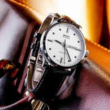 Mido Multifort Automatic Silver Dial Black Leather Strap Watch For Men - M005.430.16.031.80 Buy Now By Mido