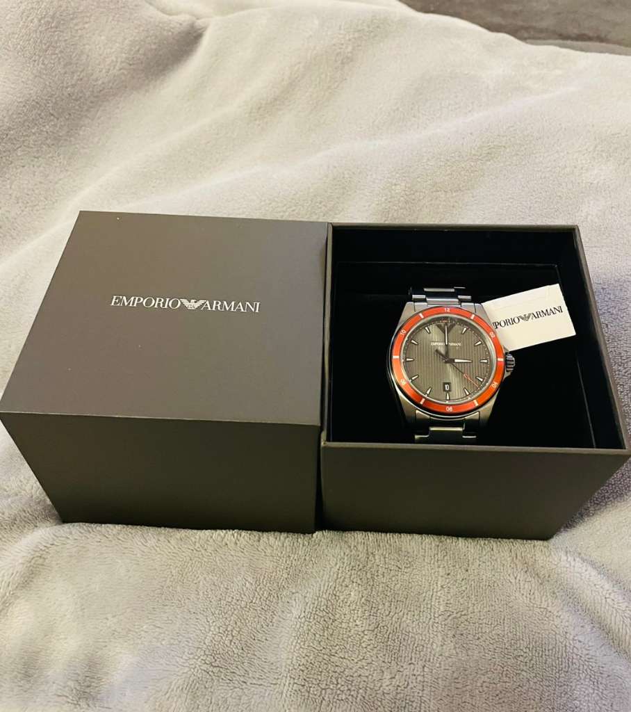 Emporio Armani Sigma Quartz Grey Dial Grey Steel Strap Watch For Men - AR11178 Buy Now By Emporio Armani