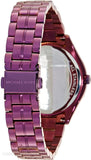 Michael Kors Lauryn Black Dial Purple Steel Strap Watch for Women - MK3724 Buy Now By Michael Kors