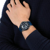 Tommy Hilfiger Decker Quartz Blue Dial Blue Rubber Strap Watch for Men - 1791350 Buy Now By Tommy Hilfiger