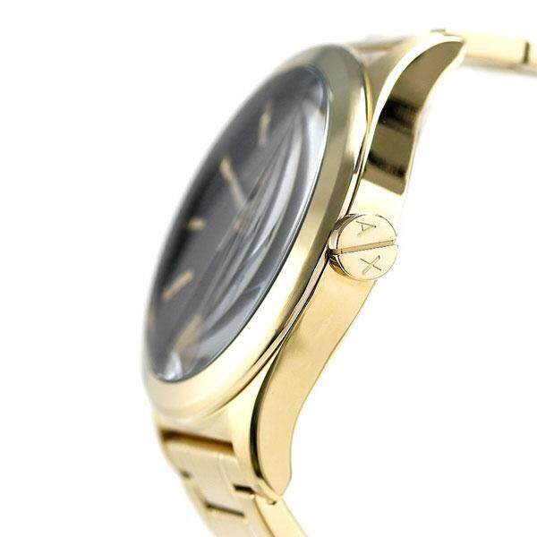 Armani Exchange Nico Analog Black Dial Gold Steel Strap Watch For Men - AX2328 Buy Now By Armani Exchange