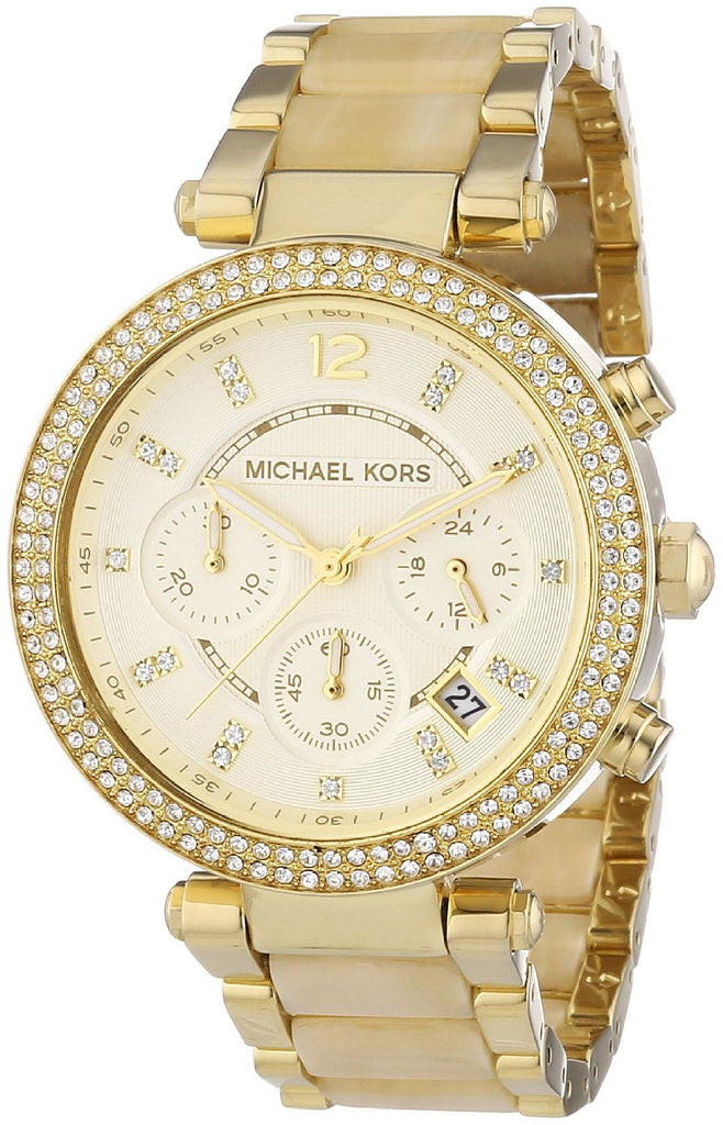 Michael Kors Parker Gold Dial Gold Steel Strap Watch for Women - MK5632 Buy Now By Michael Kors
