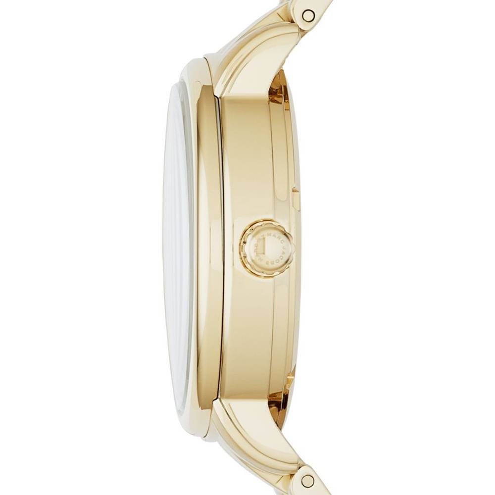 Marc Jacobs Fergus Gunmetal Grey Dial Gold Steel Strap Watch for Women - MBM3429 Buy Now By Marc Jacobs