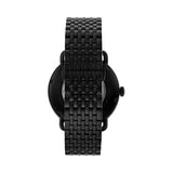 Emporio Armani Automatic Multifunction Black Dial Black Mesh Bracelet Watch For Men - AR60025 Buy Now By Emporio Armani